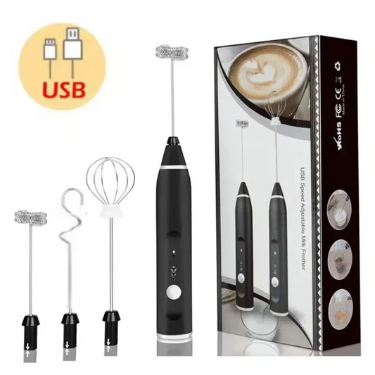 Rechargeable Electric Coffee + Egg Beater