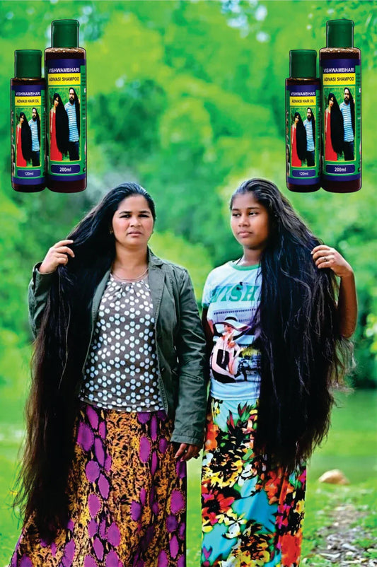 Adivasi Hair Oil & Shampoo For Hair Growth for Men & Women