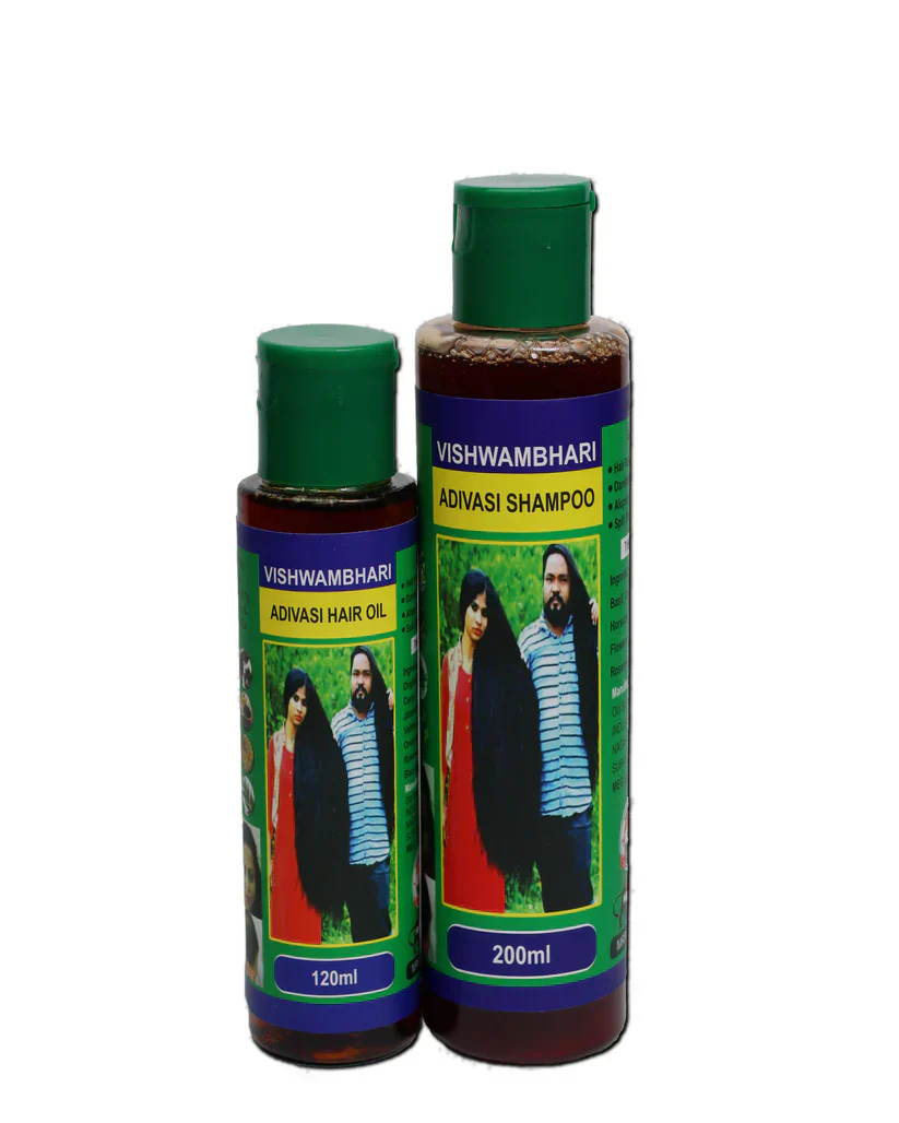 Adivasi Hair Oil & Shampoo For Hair Growth for Men & Women
