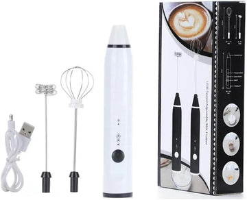 Rechargeable Electric Coffee + Egg Beater