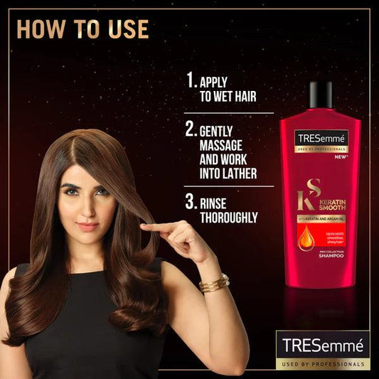 Tresemme Shampoo Keratin Smooth & Straight
